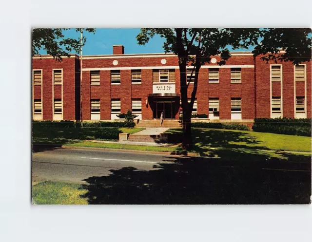 Postcard Municipal Building, Ashland, Ohio