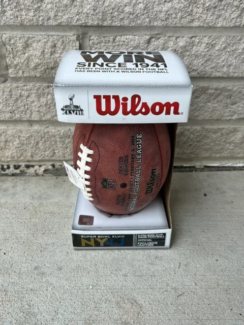 Wilson NFL Super Bowl XLVIII Official Game Football