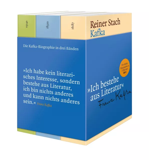 Reiner Stach / Die Kafka-Biographie in drei Bänden: Die frühen Jahre, Die Ja ...