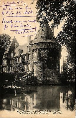 CPA AK Env. de BAGNOLES-de-l'ORNE - Le Chateau du Bois de Maine (355112)