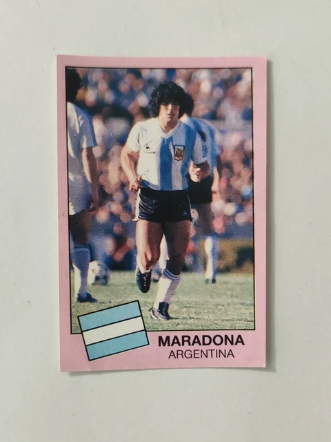 Figurina Calciatori Panini 1985/86 Maradona #176 Original Recovered