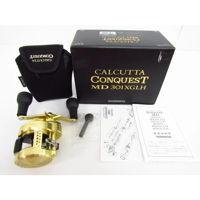 Shimano 23 Calcutta Conquest MD 301XGLH Left – JDM TACKLE HEAVEN