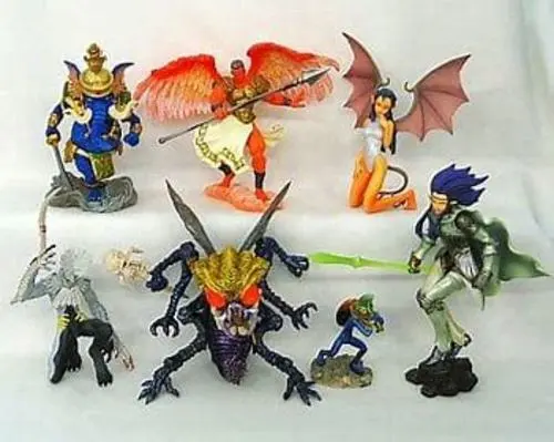 Shin Megami Tensei One Coin Figure lot 7-types set comp. F29539 2005