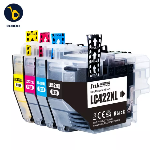 Brother LC421XL High Capacity 4 Ink Cartridge Multipack -LC421XLVAL  (Original) - Computer Chips
