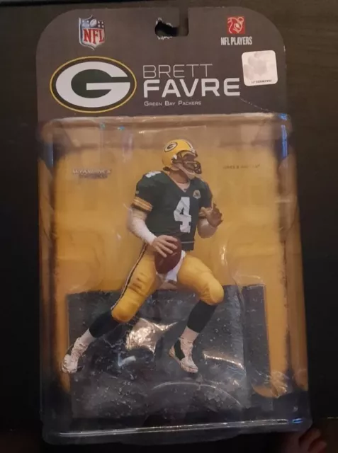 2008 Brett Favre NFL Sportspicks McFarlane Figure Green Jersey Greenbay Packers