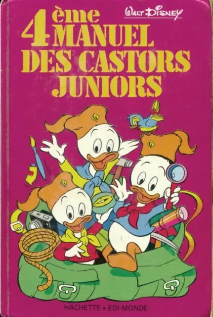 3455449 - 4ème manuel des castors juniors - Disney
