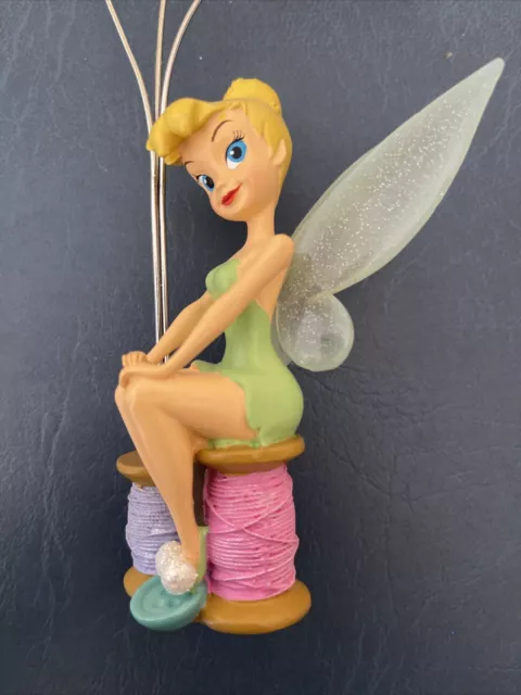 Tinker Bell Photo and Card Holder Figurine Resin Acrylic Ballerina