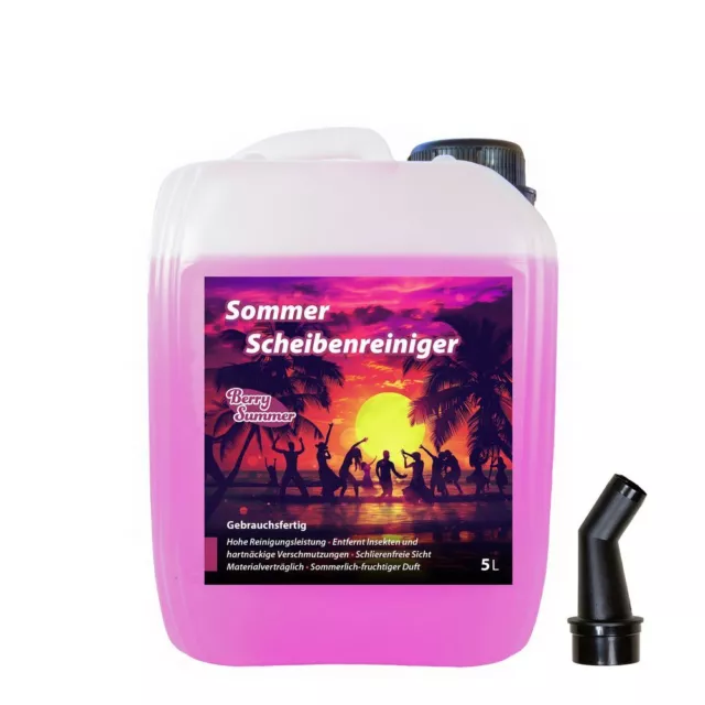 Auto Scheibenreiniger Berry Summer mit einzigartigem Duft