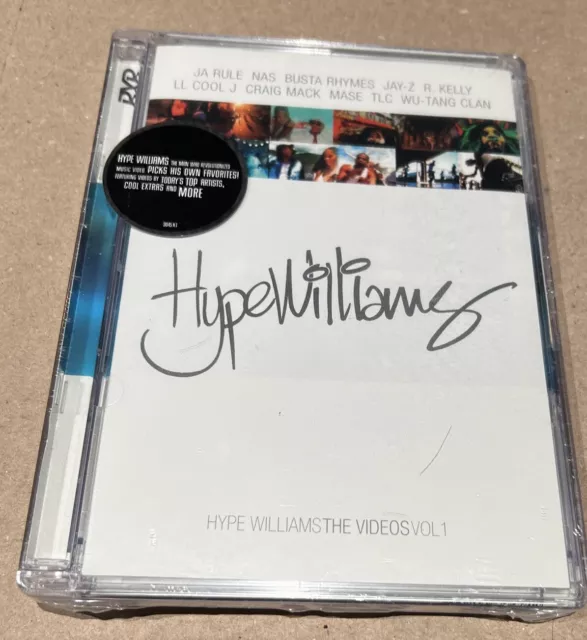 Rare Hype Williams - The Videos, Vol. 1, DVD - Factory Sealed Jay Z, Ja Rule New