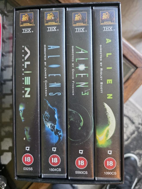 ALIEN SAGA VHS Box Set THX Complete Alien Aliens Alien 3 4 £12.00 ...