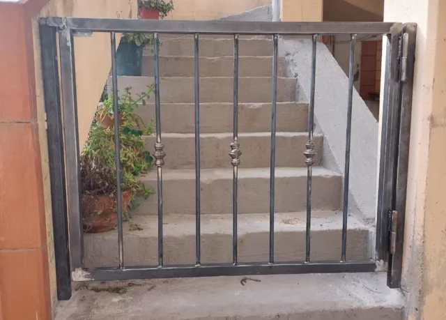 cancello cancelletto in ferro da giardino pedonale nuovo PRODOTTO ARTIGIANALE