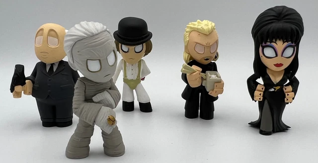 Funko Horror Classics Series Mystery Minis Lot 5x -Mummy, Hitchcock, Lost boys