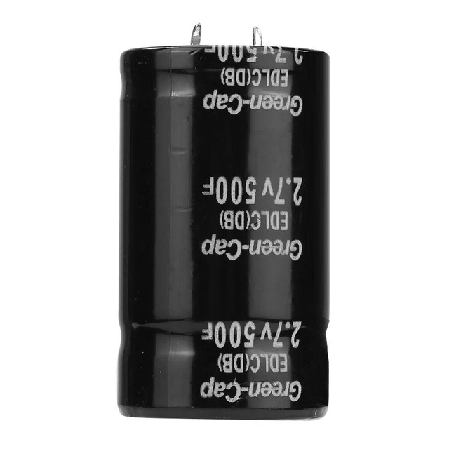 2.7V 500F Metal Electrolytic Capacitor Farad Capacitor for Automobiles Circuits