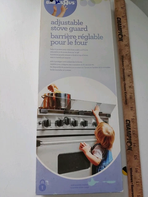 Babies R Us tStove Guard Home Safety Adjusts From 24 in to 36 inches