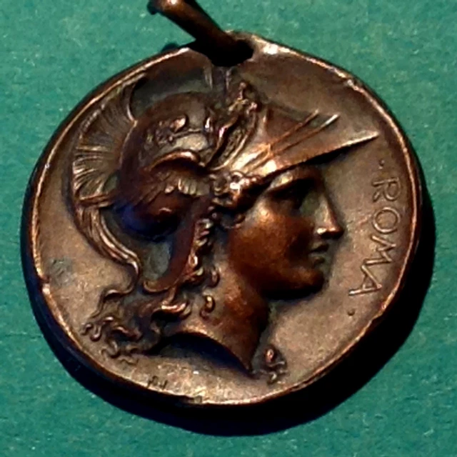 Médaille Italienne 1926 - Louve Romaine Et SPQR - Époque Mussolini - Bronze TTB