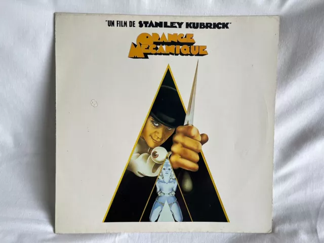 STANLEY KUBRICK’S CLOCKWORK ORANGE SOUNDTRACK VINYL LP RECORD in GOOD+ CONDITION