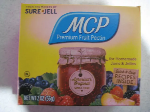 Sure Jell MCP Premium Fruit Pectin 2 oz Per Box Lot of 5 Exp APRIL 2025