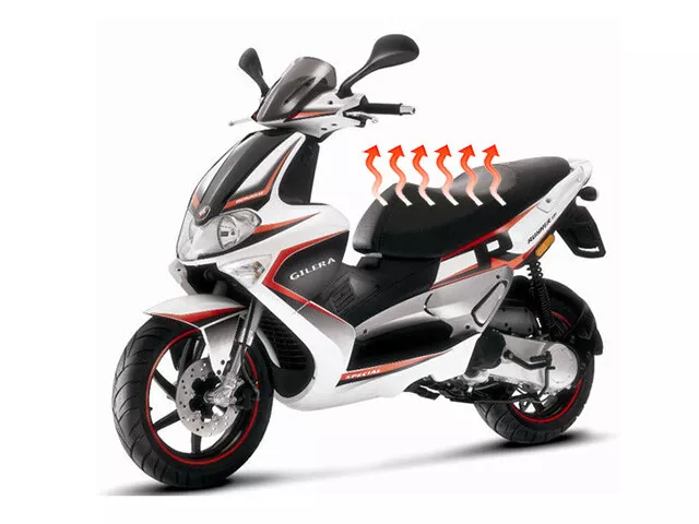 Sièges Chauffants Charbon pour Gilera Scooter