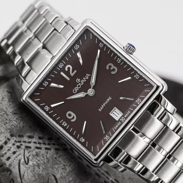Orologio Uomo Swiss Made Classic Modello: Grovana Sapphire 2095.1136 . ALTRI.