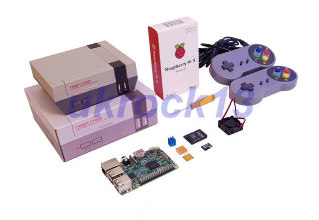 RetroPie - Raspberry Pi 3B with NesPi Retro Gaming Console Kit - SALE