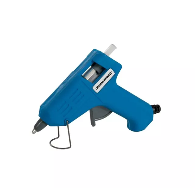 Silverline Mini Hot Melt Glue Gun With Glue Sticks - 100012