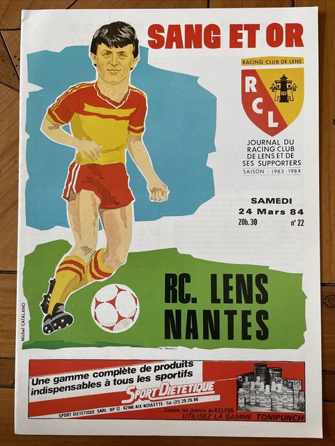 Magazine Sang Et Or – N°1 Septembre 1993 – RC Lens – Collection