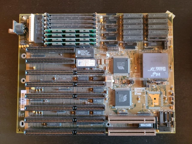 Mainboard Model 4386-VC-V TMC NAT48PV 80486 VLB ISA   4 x SIMM RAM