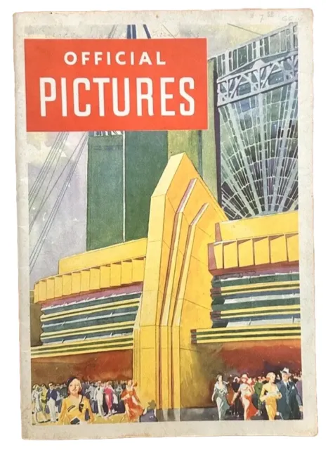 Official Pictures of A Century of Progress Exposition Chicago World's Fair 1933