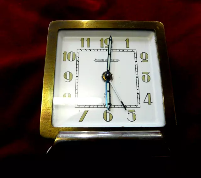 jaeger lecoultre travel alarm clock