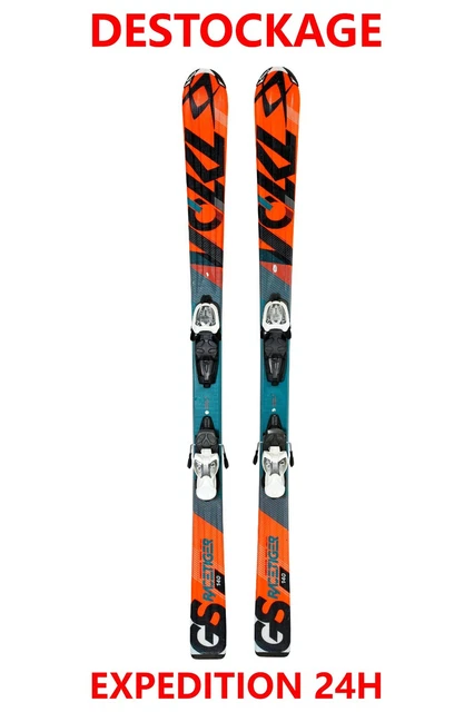 Ski Alpin Enfant VOLKL PEARL 118 Cm – Double Spatule – Occasion