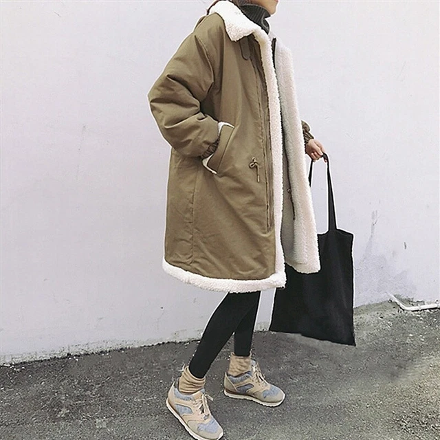 Manteau Femme Fausse Peau De Mouton – Doublure Polaire – Mi-long – Neuf Avec étiquettes