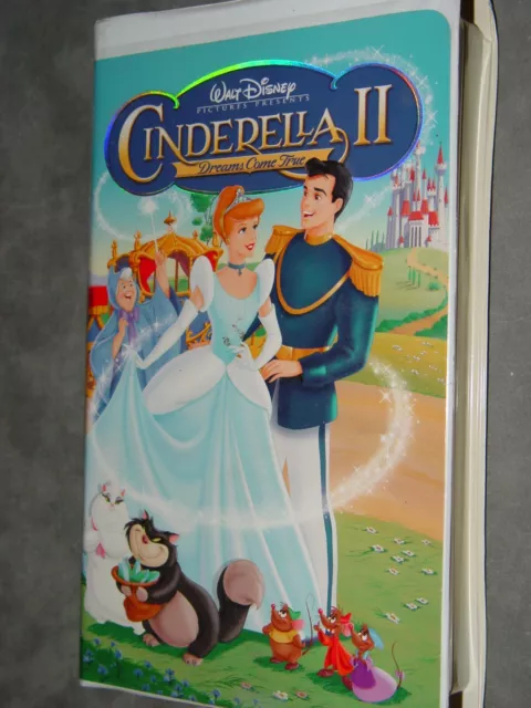 Cinderella II Walt Disney VHS