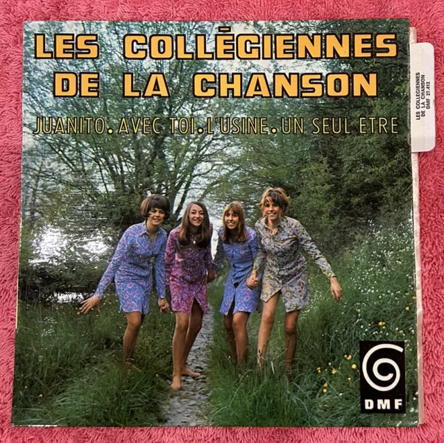 Disque Vinyle 45 tours Les Collégiennes De La Chanson Juanito 1967 Disque Vinyle 45 tours Les Collégiennes De La Chanson Juanito 1967
