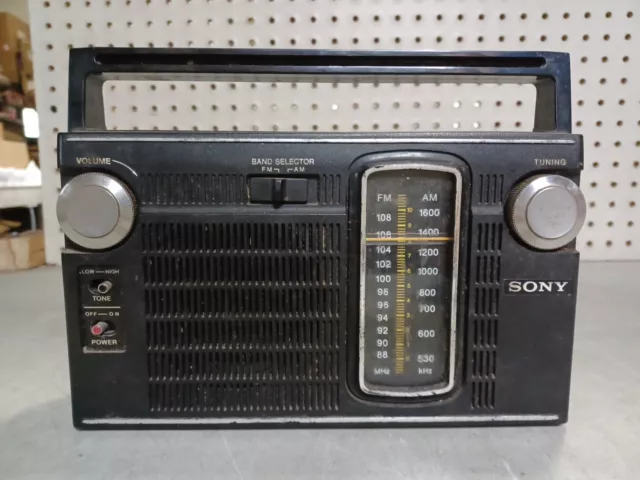 SONY FM たのし AM 4BAND TFM -1000F トランジスタラジオ