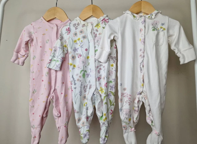 Tute floreali neonato Next 0-3 mesi