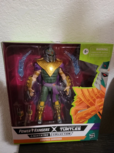 Power Rangers X Teenage Mutant Ninja Turtles Lightning Morphe Shredder