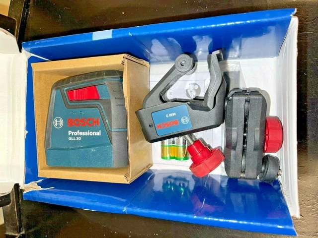 Bosch Self-Leveling Cross-Line Laser - Model: GLL 30