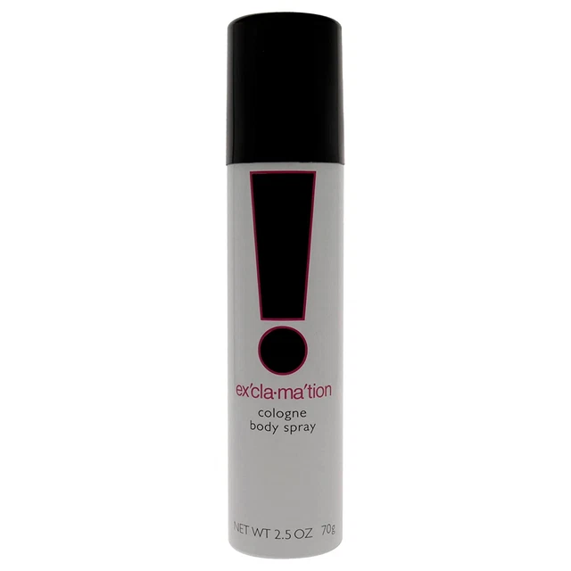 Exclamation Cologne Spray, Vegan Formula, Body Spray, Floral Scent, Spicy Kick, Exclamation Cologne Spray, Vegan Formula, Body Spray, Floral Scent, Spicy Kick,