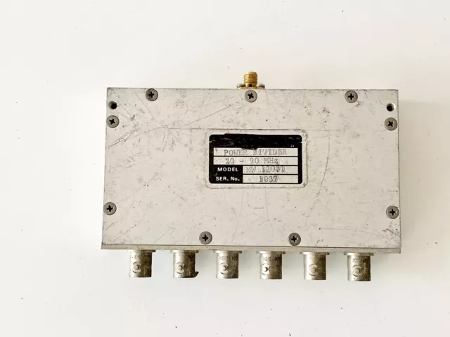 RF Leistungsteiler Kombinator 20 -90 MHZ SMA(F) Auf BNC (F) 6-way