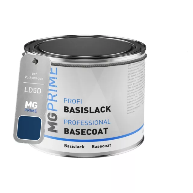 Vernice per auto Barattolo per Volkswagen VW LD5D J2 Chagallblau 0,5L