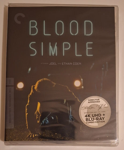 BLOOD SIMPLE 4K UHD Blu-ray - Criterion - Import - New & Sealed £37.99 ...