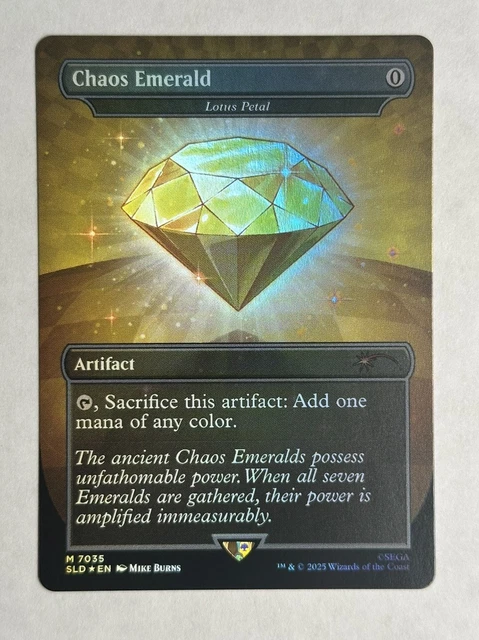 MTG Sonic《Chaos Emerald》Foil