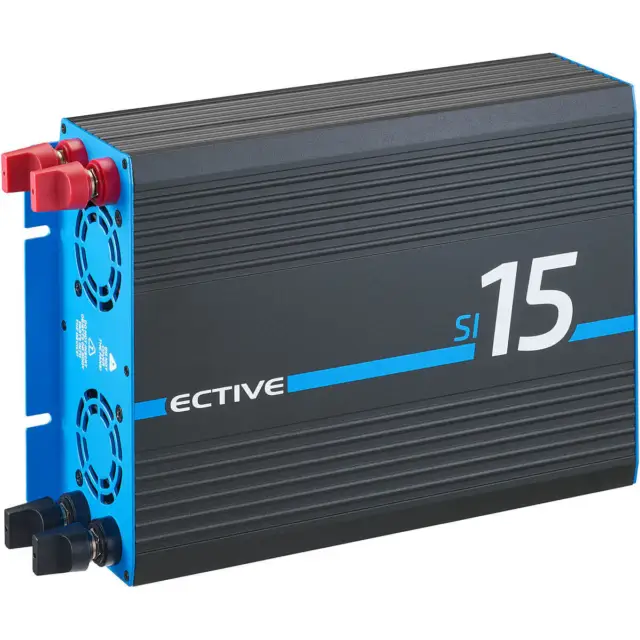 ECTIVE SI 15 Wechselrichter 24V 230V 1500W Spannungswandler Inverter Camping USB