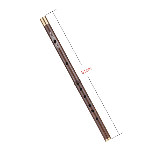 Traditional Chinese Handmade Dizi Bamboo Flute in C key Musical Instrument H9K1 3