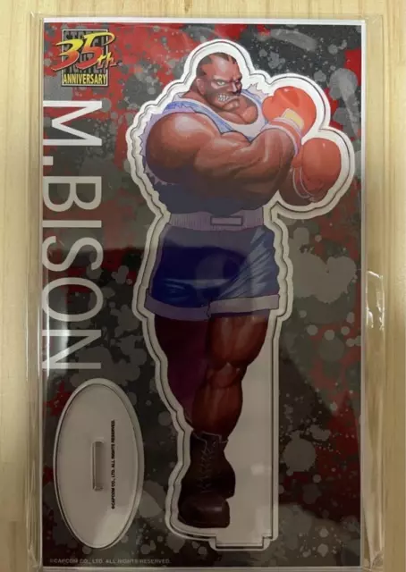 Street Fighter Bison Acrylic Stand Ii 6 Exhibition Capcom