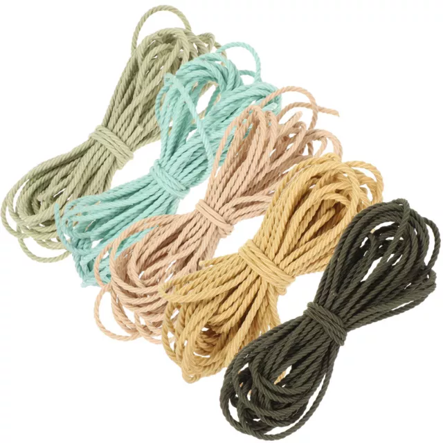 5 pz filo per gioielli corda elastica gomma per capelli colorata corda signorina