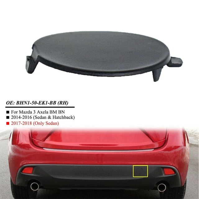 Copertura Occhio Rimorchio Posteriore Cromata Per Fiat 500 (dal 2007) – Ricambio Parte N. 735455393, Facile Da Installare