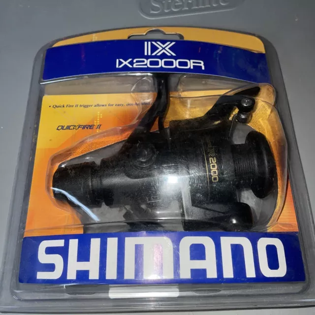 NEW SHIMANO IX R4000 spinning reel 4000 R QUICK FIRE TRIGGER CAST rear drag  $29.95 - PicClick