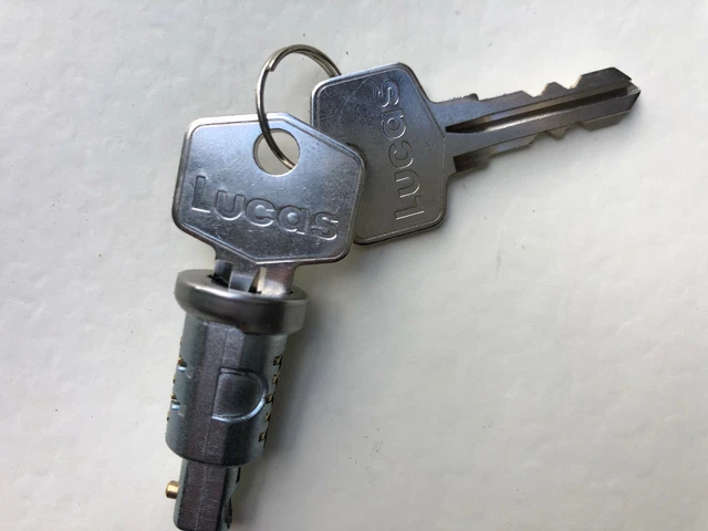 GENUINE LUCAS 54316731 IGNITION SWITCH LOCK BARREL WITH 2 UNIQUE KEYS Mg Midget