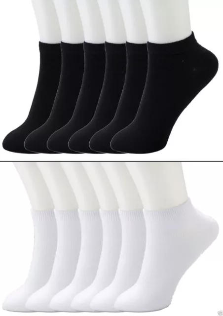 6-12 Ankle Cool Socks Sport Mens Womens Size 9-11 Low Cut Lot NWT#70033A